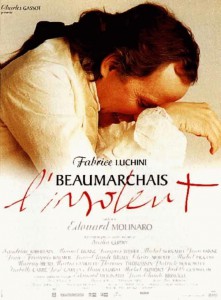 Affiche du film d'Edouard Molinaro, Beaumarchais l'insolent, 1996