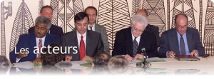 Signature de l’Accord de Nouméa en mai 1998