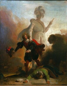 Fragonard, Dom Juan et la statue du Commandeur, 1830