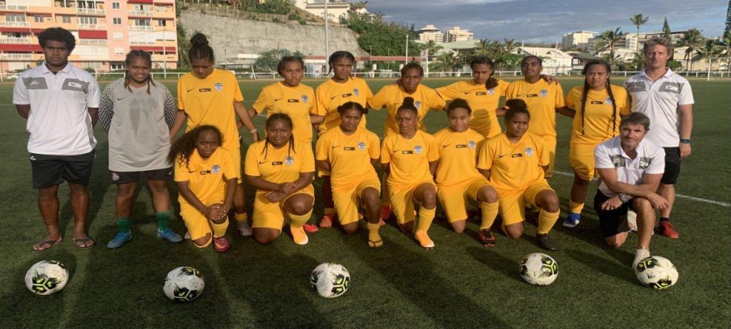 Le groupe des féminines 